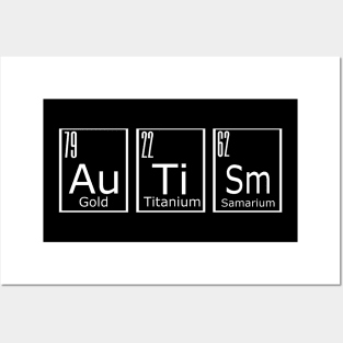 Autism Periodic Table Symbols Posters and Art